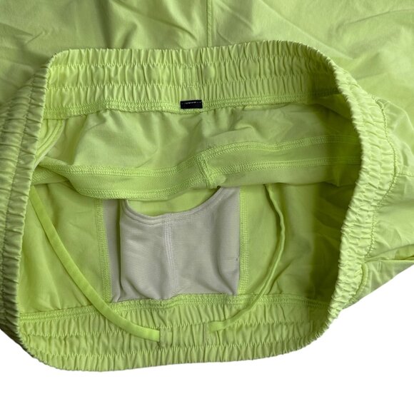 Lululemon Neon Fluorescent Highlighter Yellow Green Men's Large.  Athletic Runni - Picture 6 of 12